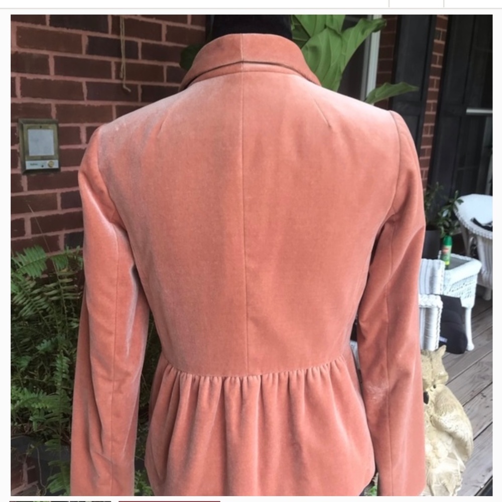 J Crew Velvet jacket blazer